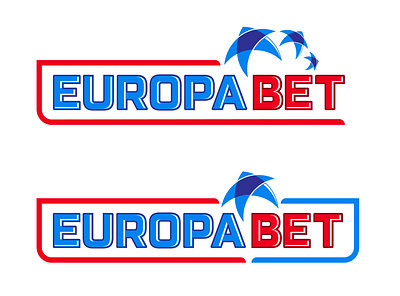 EUROPABET Logo options branding design logo vector