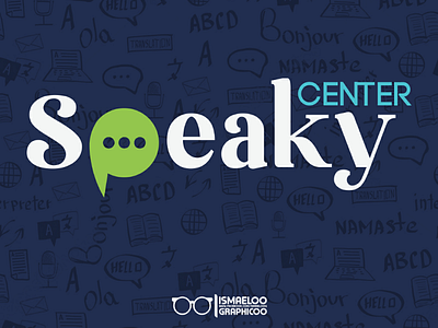 Speaky center logo languages center logo speak