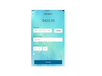 Daily UI #2 - Payment