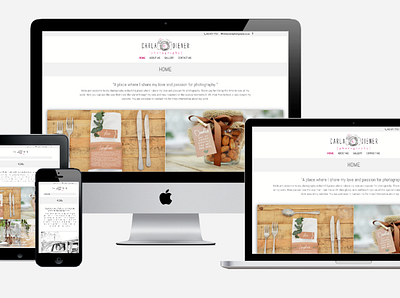 Website - Carla Diener Photography design divi web webdesign website website design wordpress
