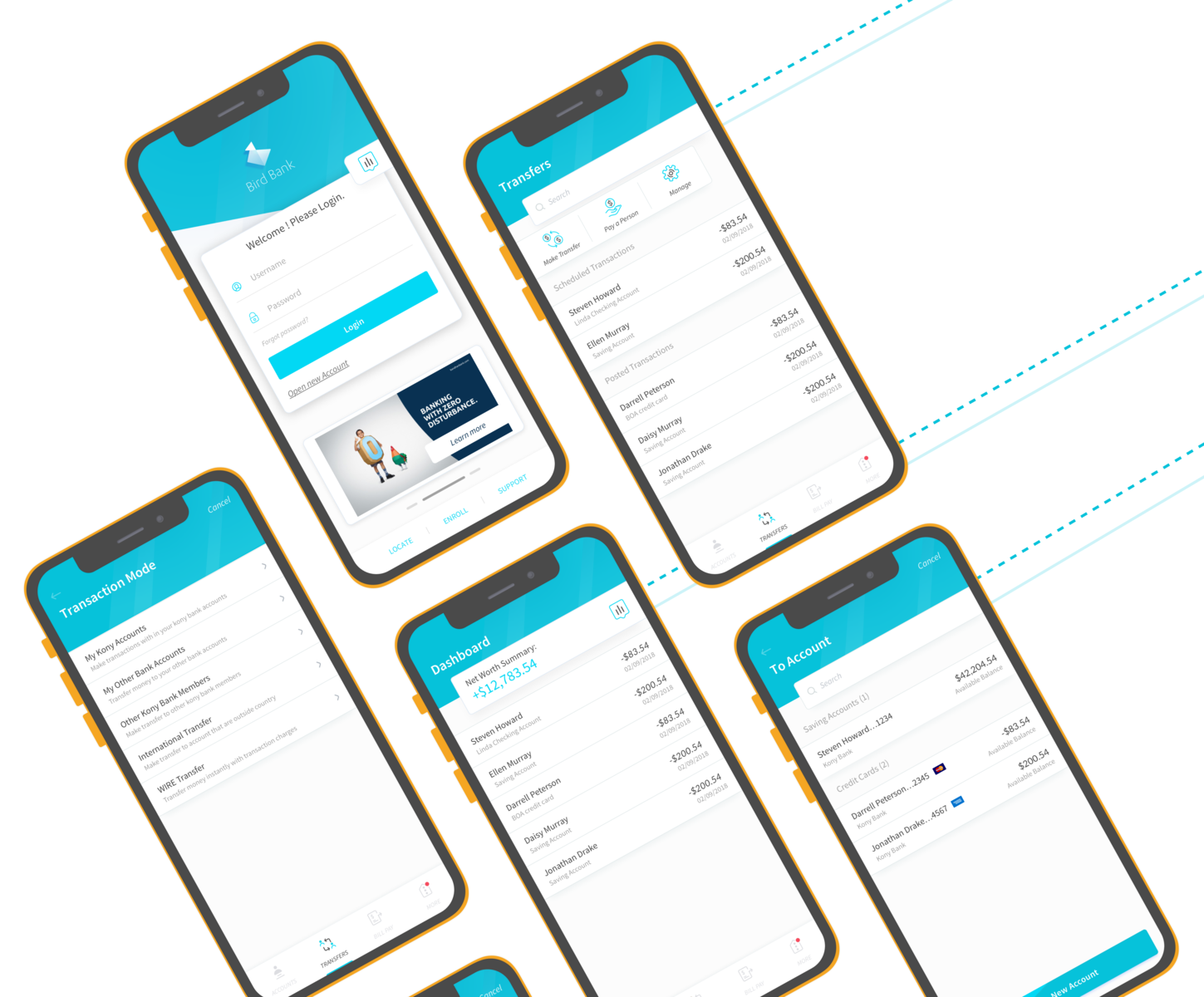 Mobile Banking App UI concept by Apoorva Kshirsagar on Dribbble