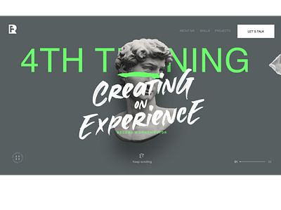 Landing Page Design art branding design graphic design illustration illustrator typography ui ux vector