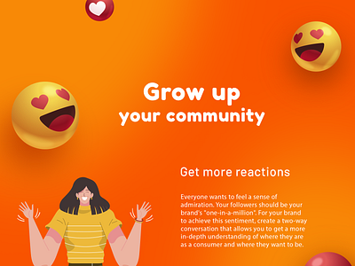 Grow your community art branding design graphic design illustrator minimal typography ui ux vector