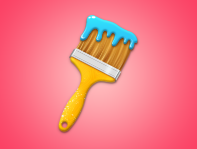 icon_brush game icon illustration