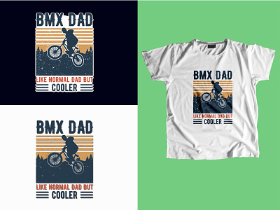 BMX Dad Like Normal Dad But Cooler shirt