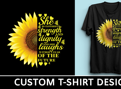 custom t shirt design and illustration illustrator merchandise tshirt design typography