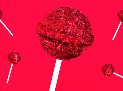 Lollipop 2.8 3d blender blender 2.81 cartoon chupa chups eevee fenon illustration lollipop pink red render ted shabalin