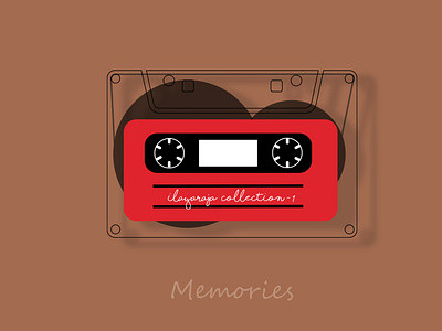 casette graphic design illustration media memories music vintage