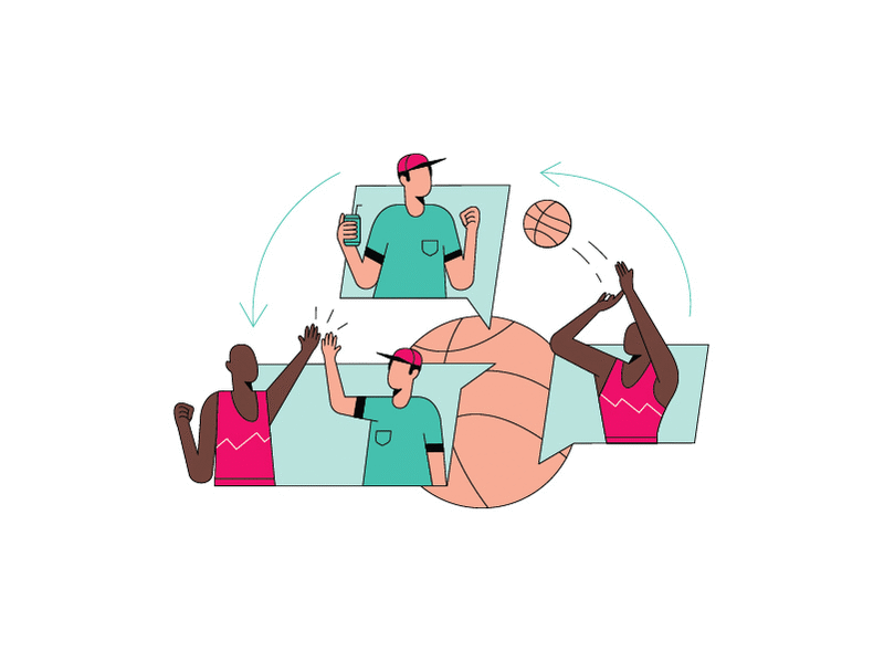 NBA Score Redesign by Jakub Nespor on Dribbble
