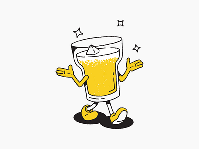 Walking Beer by Fabrizio Morra on Dribbble