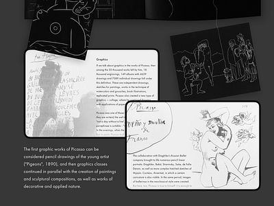 THE GENIUS — of his time a rebel and a lover animation app branding design illustration picasso ui ux web web design webdesign
