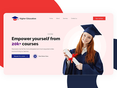 Higher Education Consultancy Website Design branding creativeux design education agency typography ui ux web website website design xd