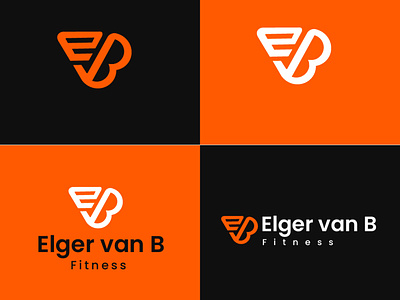 Elger van b Logo design branding design illustration logo typography ui ux vector web website