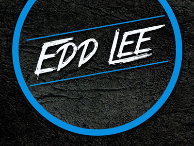 DJ Edd Lee avatar textures typography