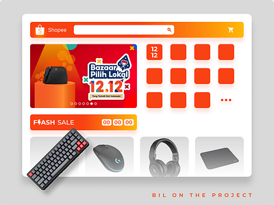 Shopee Web UI Redesign by Muhammad Nabil on Dribbble