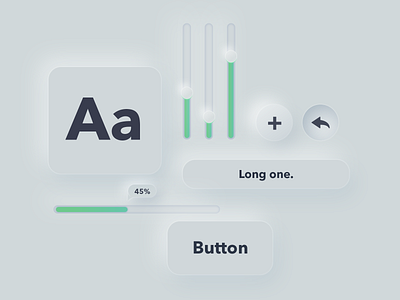 Mini Neumorphism Elements