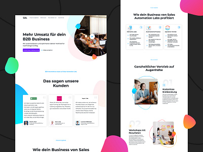 Sales Automations Lab - Webdesign
