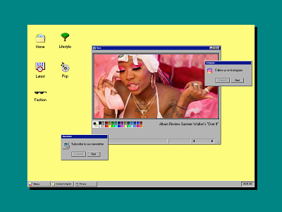 Title-Mag - Webdesign 90s animation desktop webdesign windows