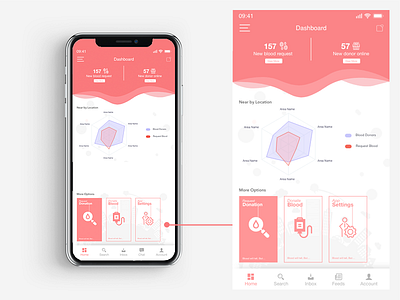 Blood Donor app adobe xd app application blood blood donor blood donor app design donation free ux app ux design uxui