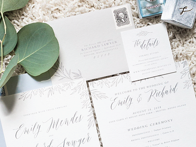 classic romance || wedding stationery stationery stationery design wedding invitation