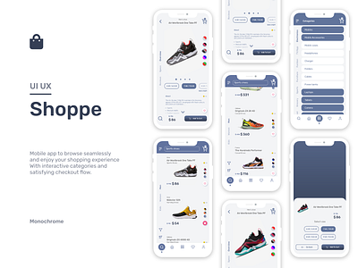 Shoppe | e-commerce | Mobile | UX