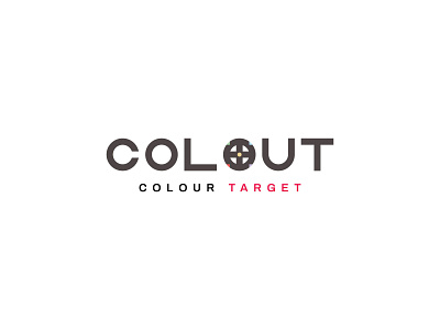 Colout Logo app beautiful brand branding colour colourful company design flat icon letter logo meaning minimal o responsive simple target type