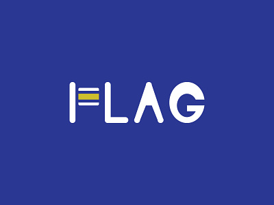 Wordmark Flag Logo