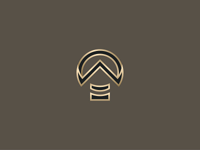 Golden Black Bulb 3d a arrow black brand branding bulb company concept design elegant gold golden letter logo luxury realistic type up