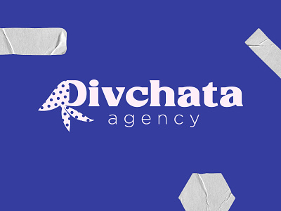 Divchata Agency Logo agency branding design graphic design logo logo design minimal smm