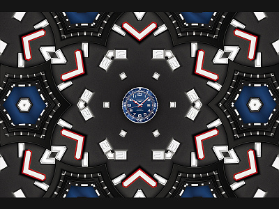 Longines interface intro kaleidoscope watch