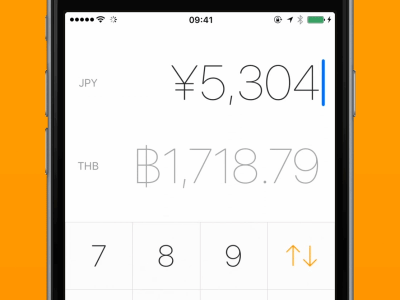 Currency for iOS currency interface ios swift ui