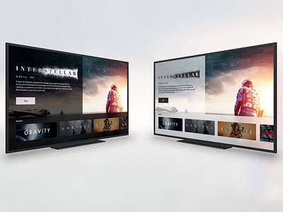 TV Movie App 025 daily 100 challenge dailyui design responsive ui ux web webdesign