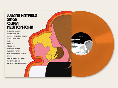 Juliana Hatfield Sings Olivia Newton-John Album artwork