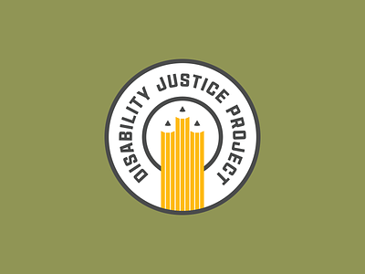 Disability Justice Project Logo branding design illustration logo