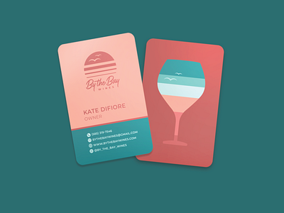 Business Card Design branding business card design design illustration logo logodesign small business vector wine winery