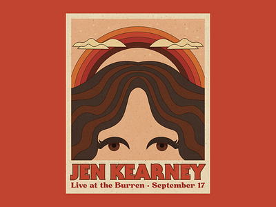 Gig poster for Jen Kearney