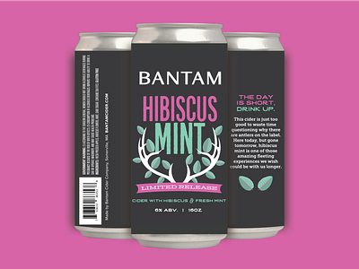 Bantam Cider // Label Design