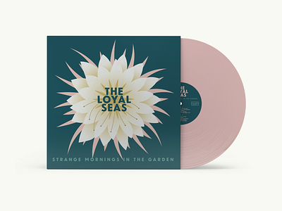 Album design for The Loyal Seas // American Laundromat Records album design cd art design illustration music music packaging record art vector vinyl