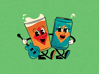 Beer Characters for HarpoonFest 2022