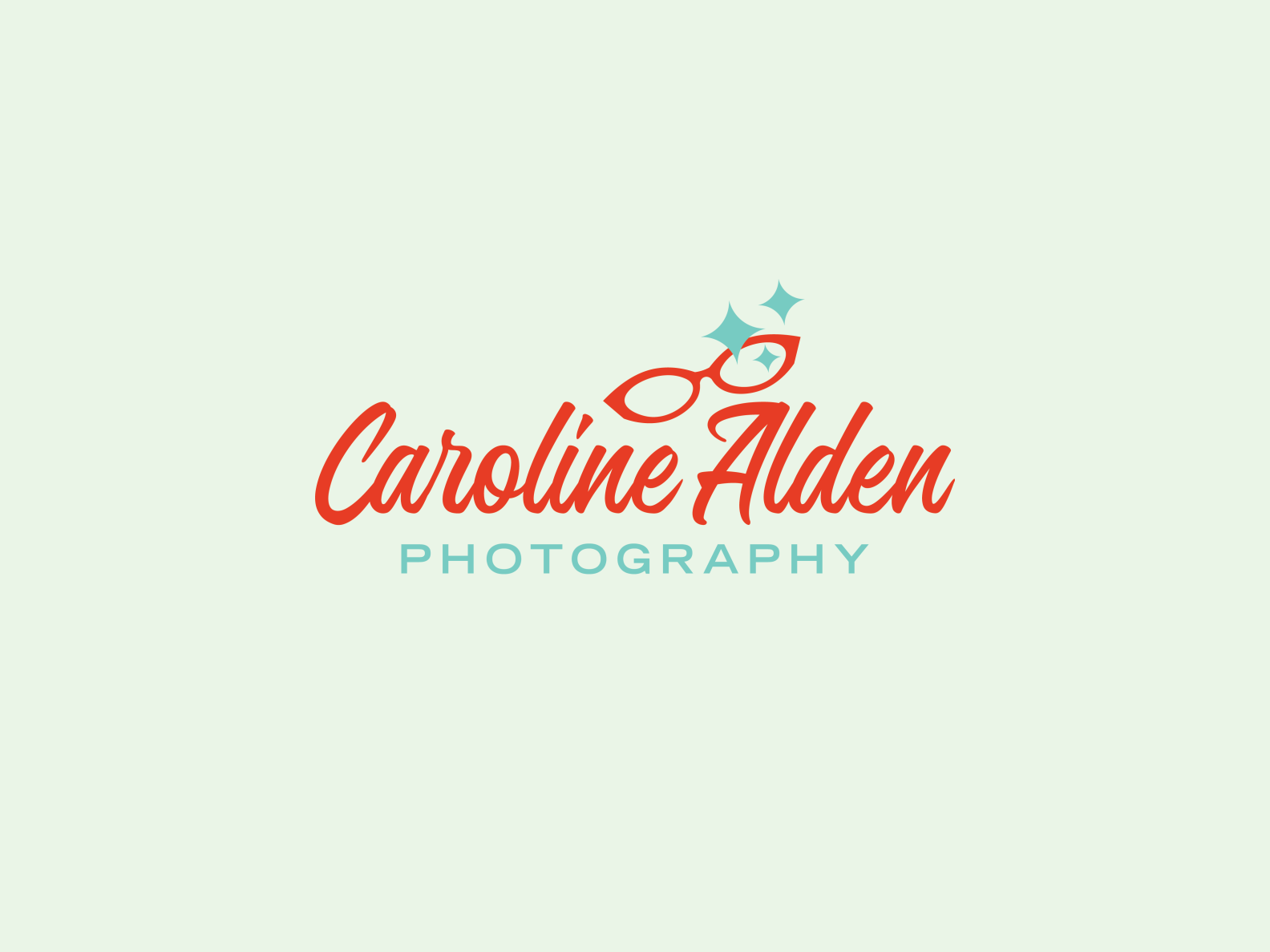 Logo Design for Caroline Alden Photography by Nicole Anguish on Dribbble