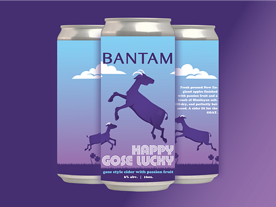 Bantam Cider // Label Design design illustration label design