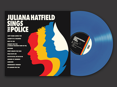 Juliana Hatfield Sings The Police // Album artwork