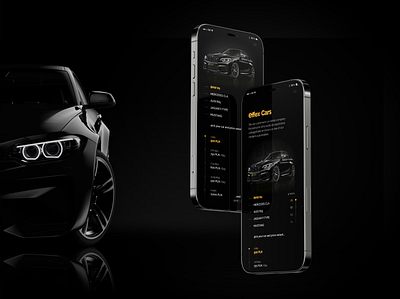 Rental company Mobile presentation app app design brand design brand identity dark app dark mode dark ui minimal minimalism minimalistic ui ui ux ui design uidesign uiux ux ux ui ux design uxdesign uxui