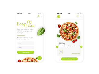 EcoPizza Mobile presentation