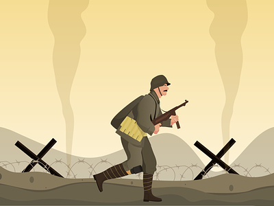 German soldier illustration