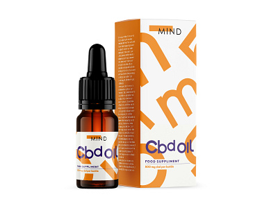 CBD Oil branding design graphic design label design packaging design typography