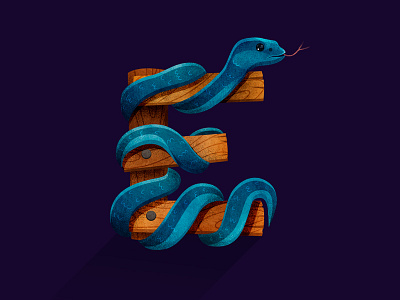 36daysoftype_E