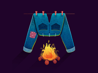 36daysoftype_M 36daysoftype 36daysoftype08 art book design fire forest illustration illustrator jeans lettering letters print texture type typogaphy watercolor