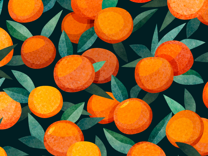 Trials and Tangerines Print