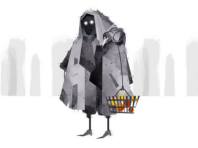 Ghost. Folktale Week art character design illustration illustrator person